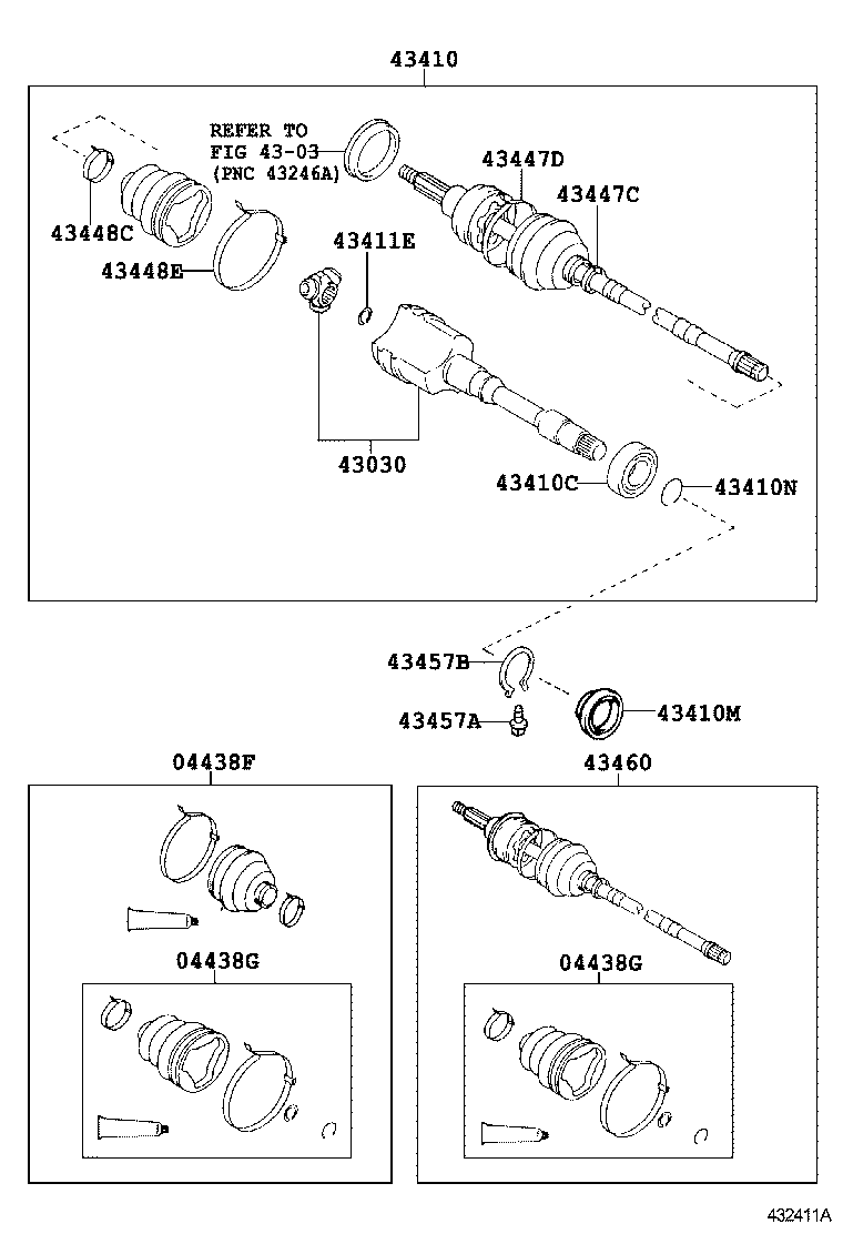  MAJESTA |  FRONT DRIVE SHAFT