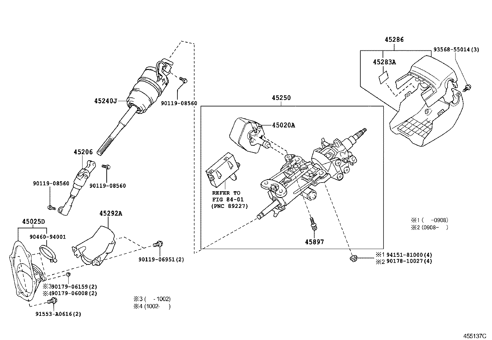 CROWN | STEERING COLUMN SHAFT