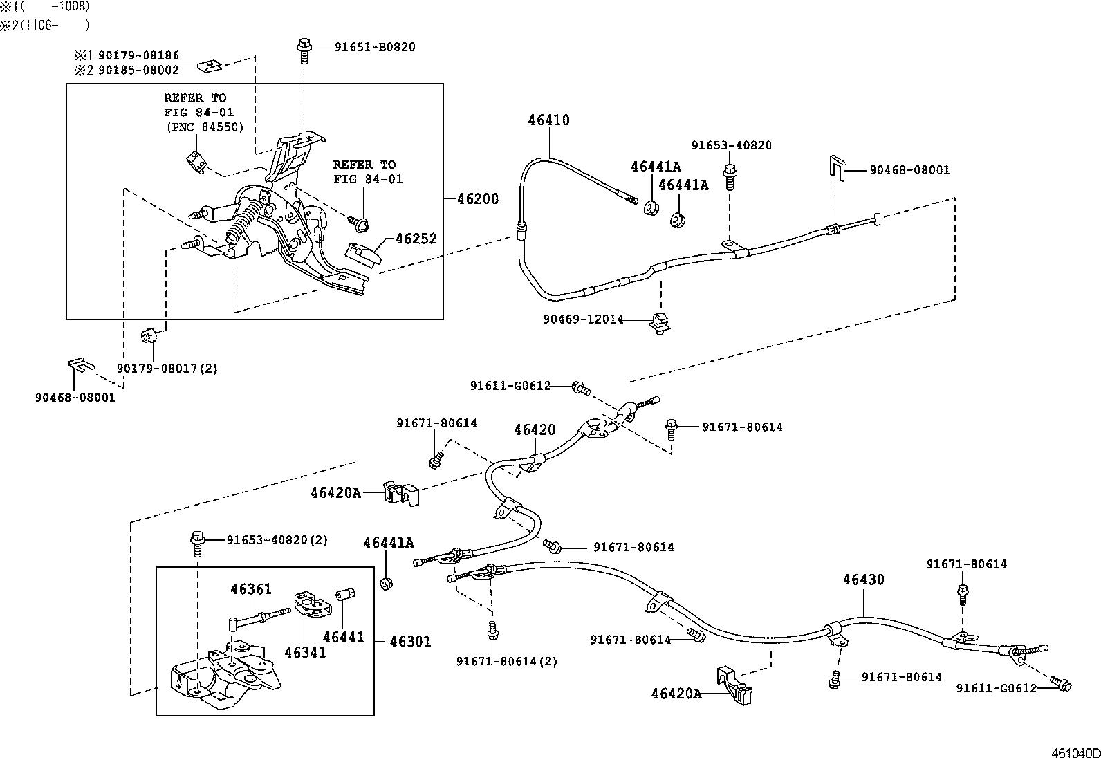  SIENTA |  PARKING BRAKE CABLE