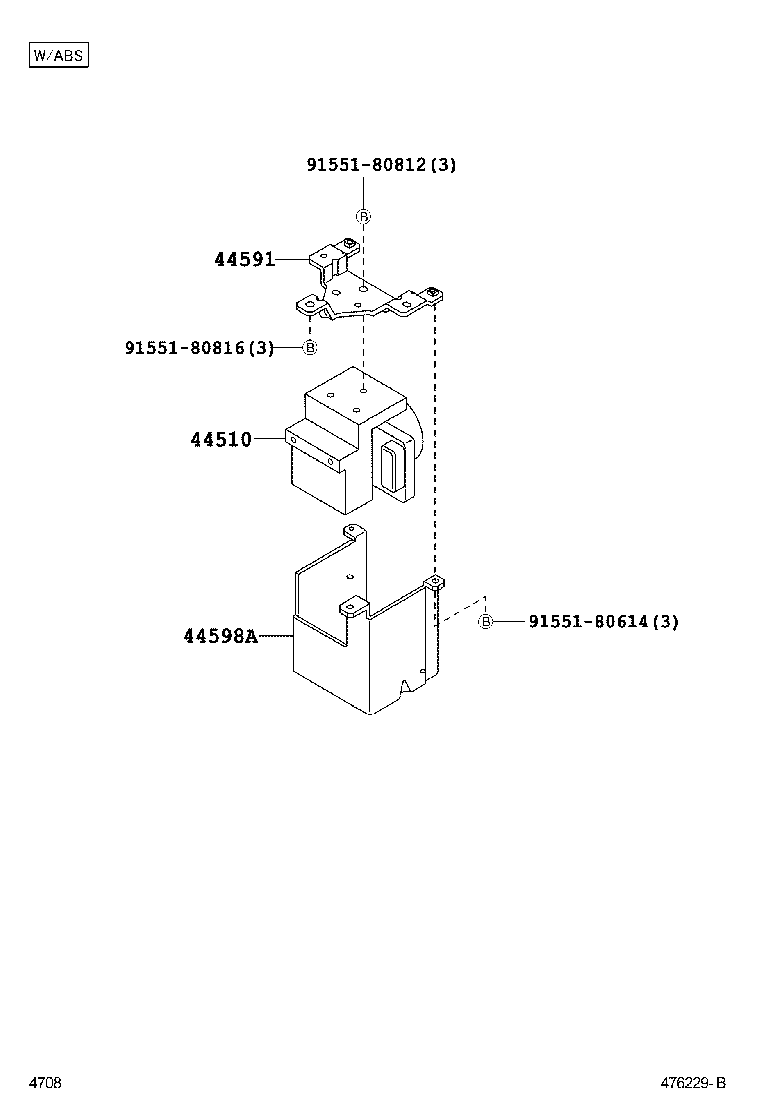  PIXIS TRUCK |  BRAKE TUBE CLAMP