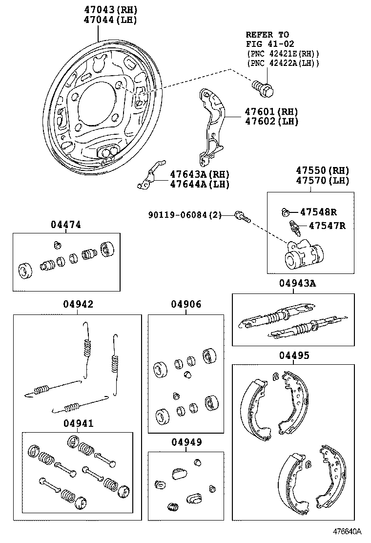  IQ |  REAR DRUM BRAKE WHEEL CYLINDER BACKING PLATE