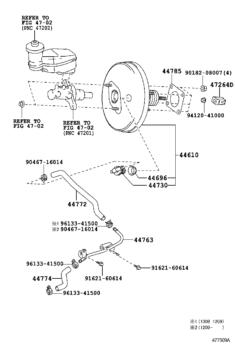  IST |  BRAKE BOOSTER VACUUM TUBE