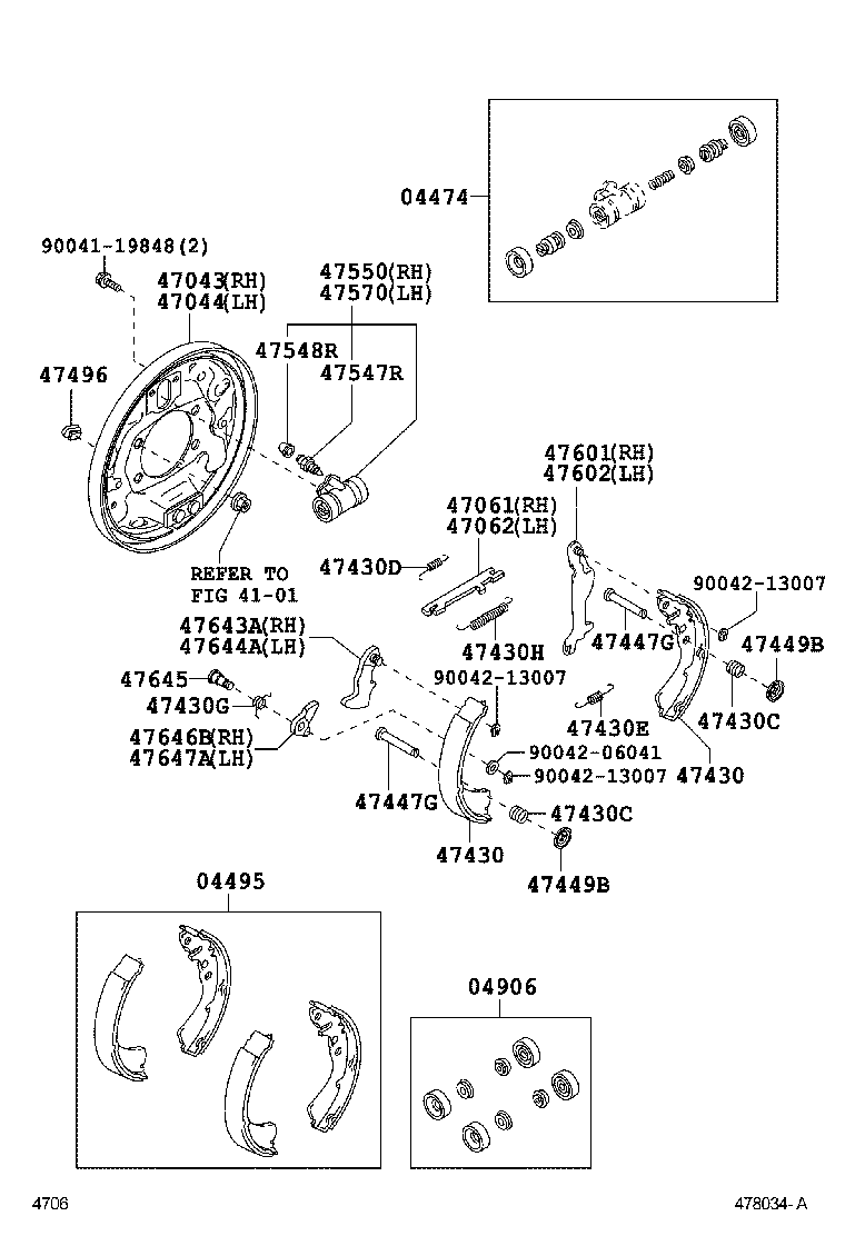  PIXIS TRUCK |  REAR DRUM BRAKE WHEEL CYLINDER BACKING PLATE