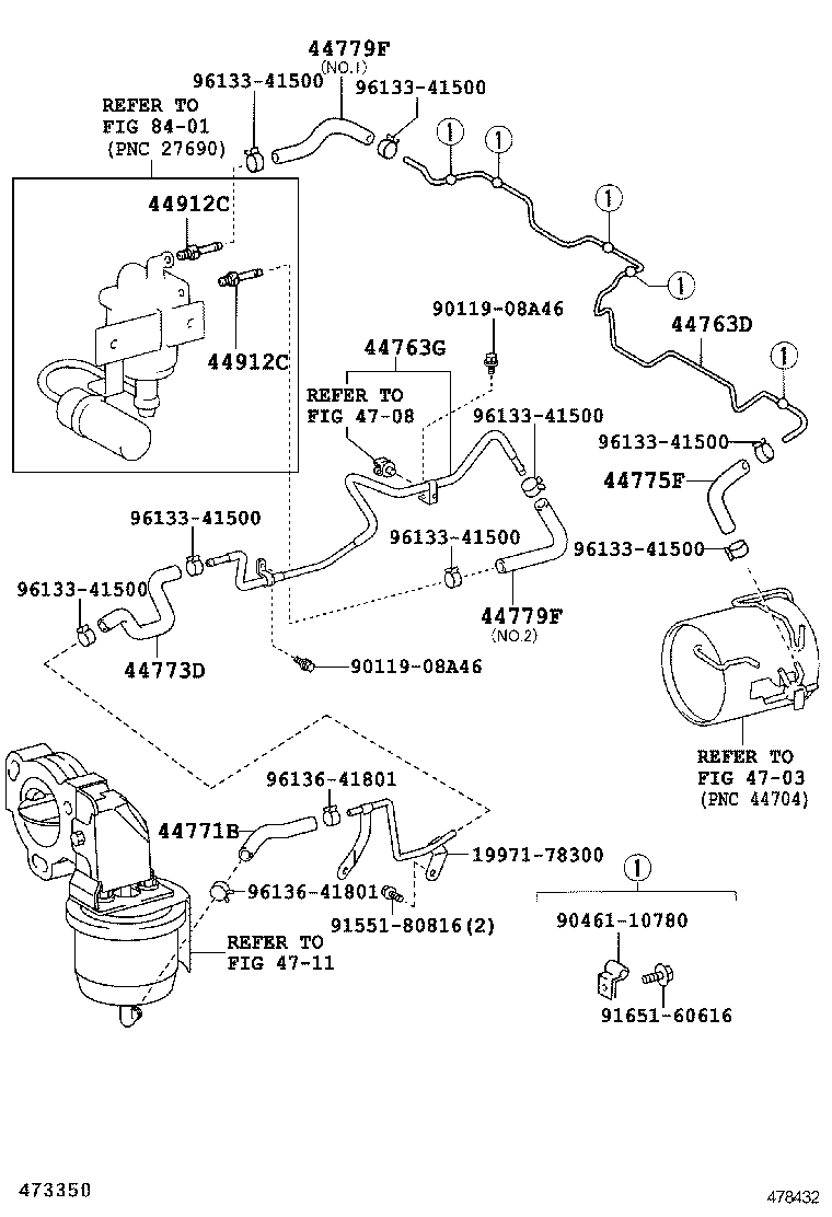  COASTER |  EXHAUST BRAKE TUBE CLAMP