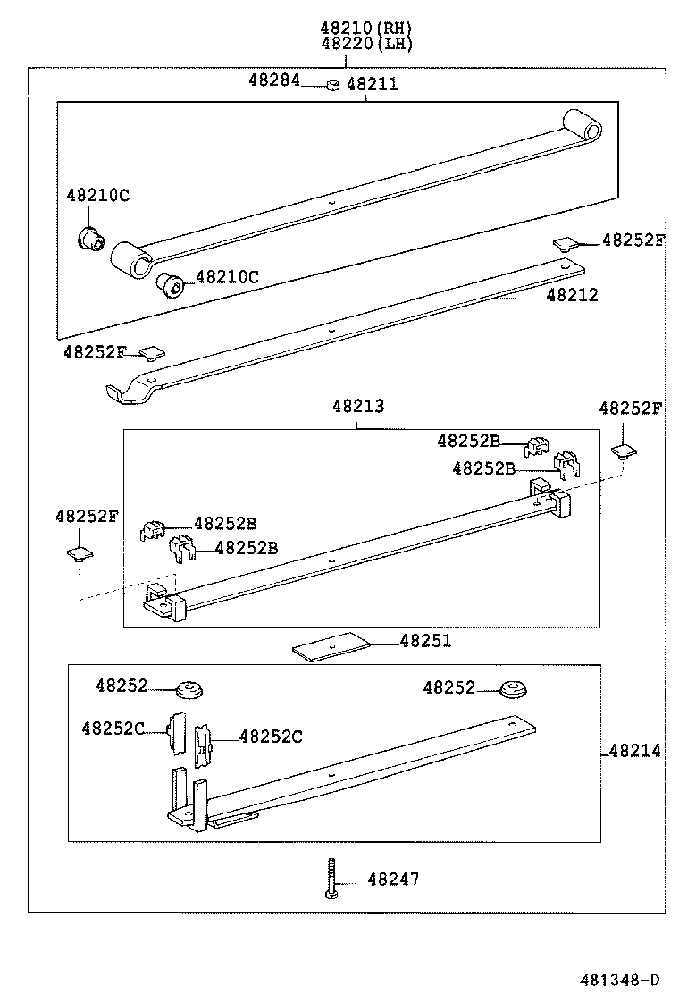  DYNA TOYOACE |  REAR SPRING SHOCK ABSORBER