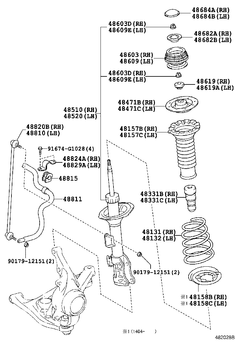  IST |  FRONT SPRING SHOCK ABSORBER