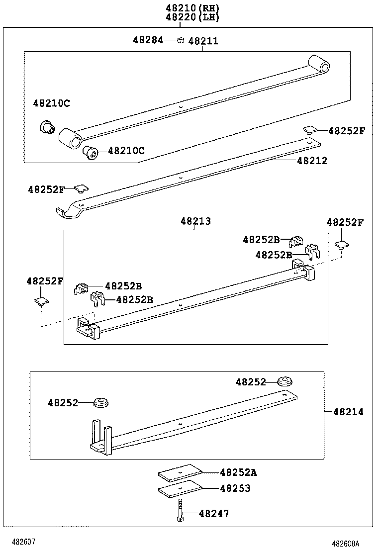  DYNA TOYOACE |  REAR SPRING SHOCK ABSORBER