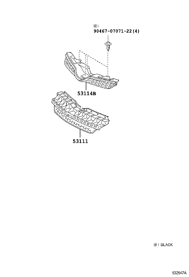  IST |  RADIATOR GRILLE
