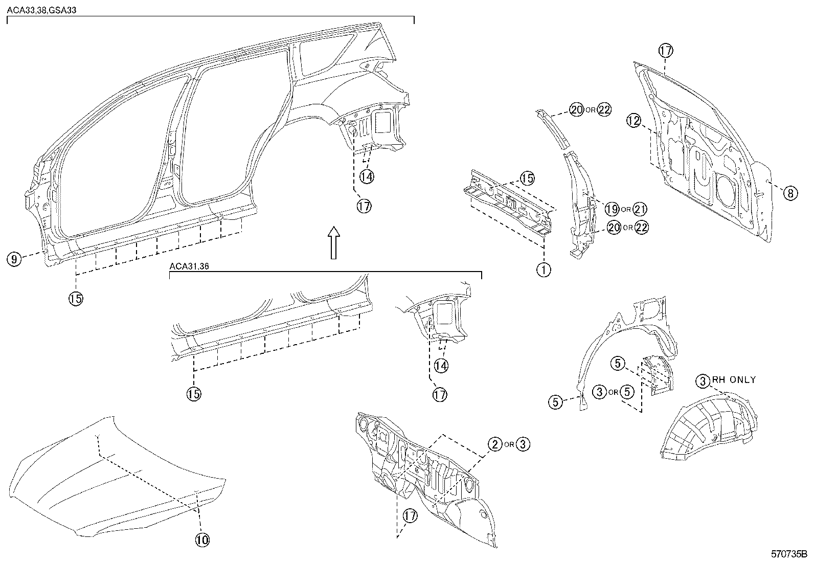  RAV4 VANGUARD |  HOLE PLUG