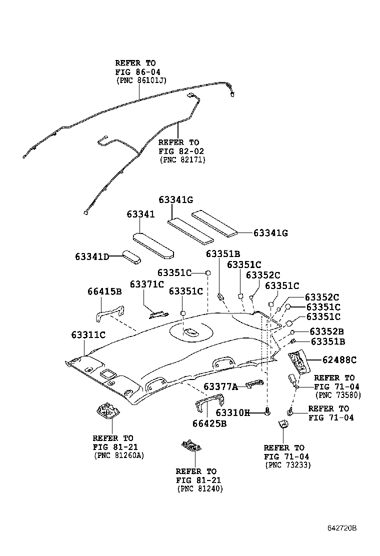  RACTIS |  ROOF HEADLINING SILENCER PAD