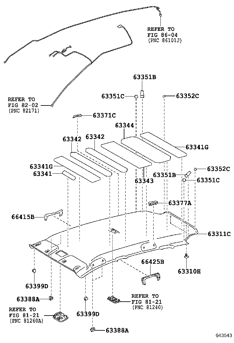  RACTIS |  ROOF HEADLINING SILENCER PAD