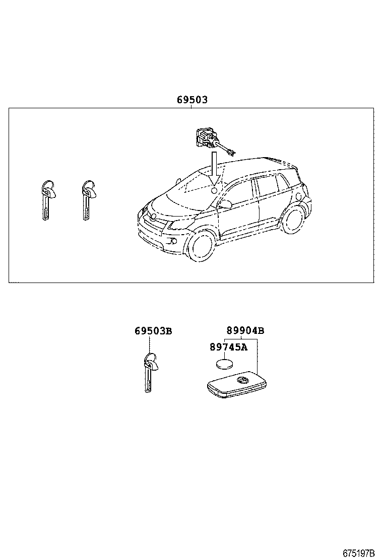  IST |  LOCK CYLINDER SET