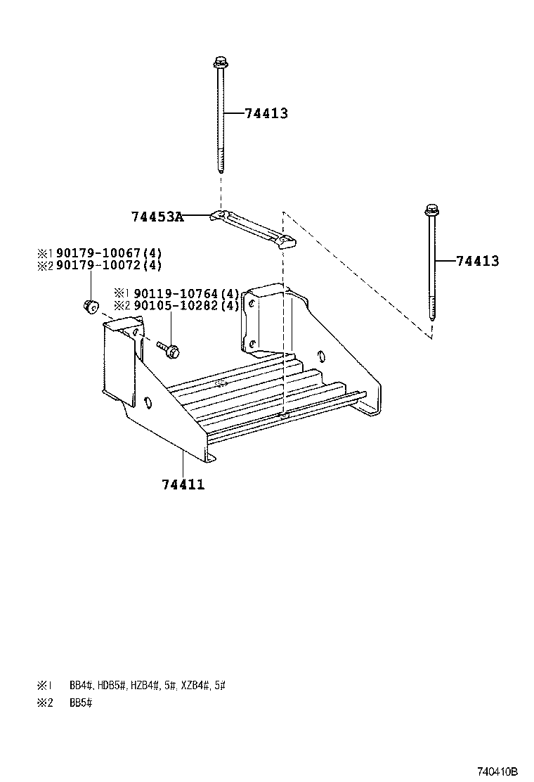  COASTER |  BATTERY CARRIER