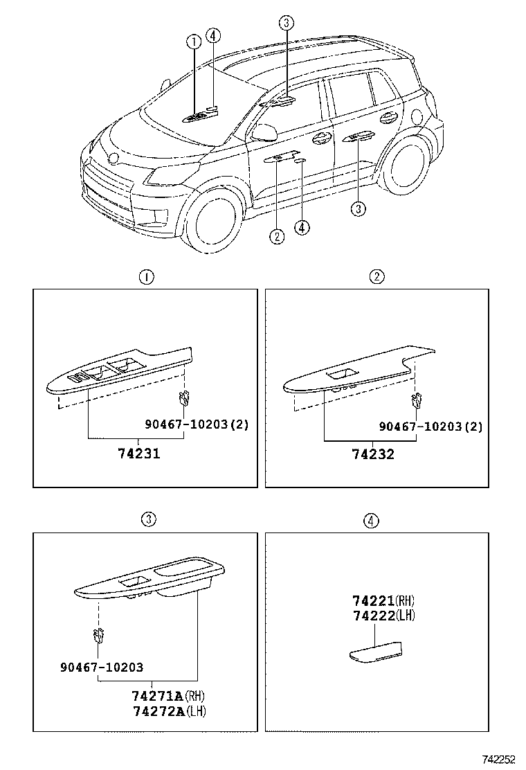  IST |  ARMREST VISOR