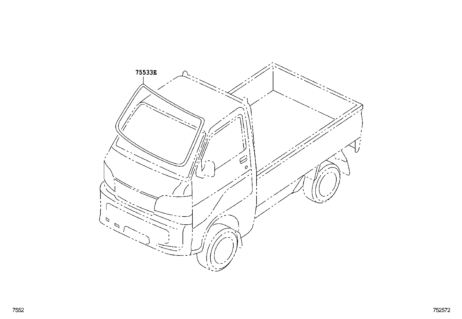  PIXIS TRUCK |  MOULDING