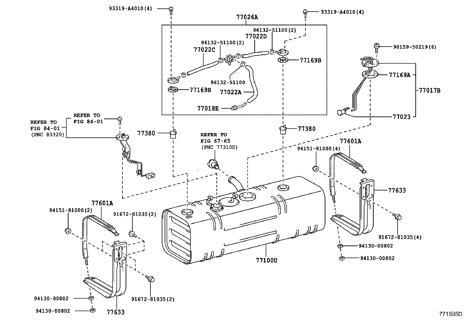  DYNA TOYOACE |  FUEL TANK TUBE