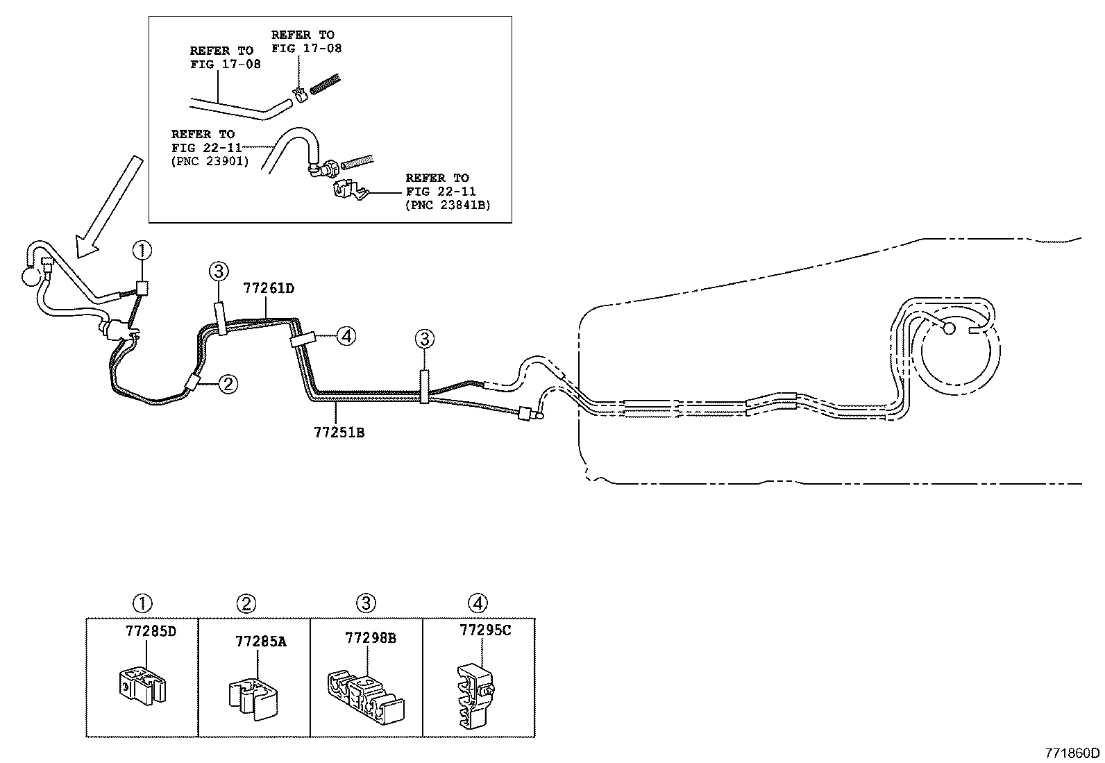  ESTIMA |  FUEL TANK TUBE