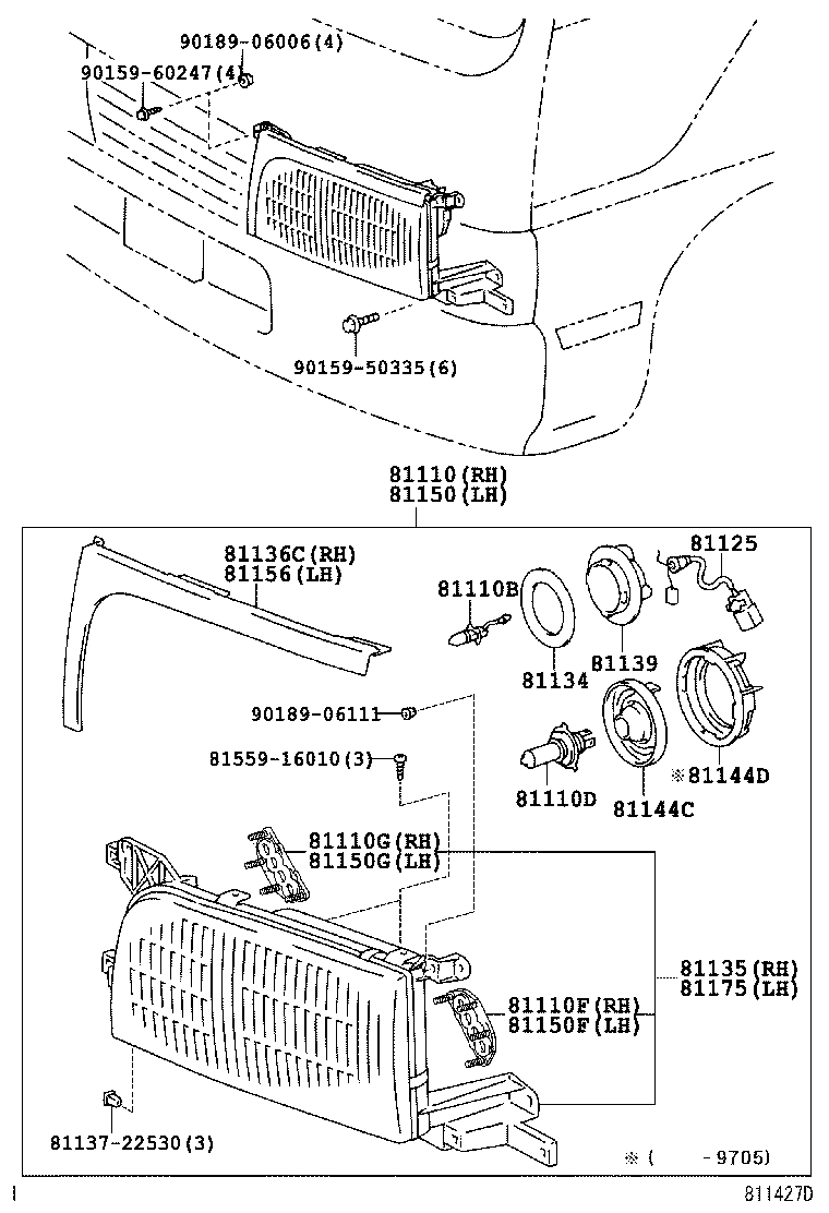  COASTER |  HEADLAMP