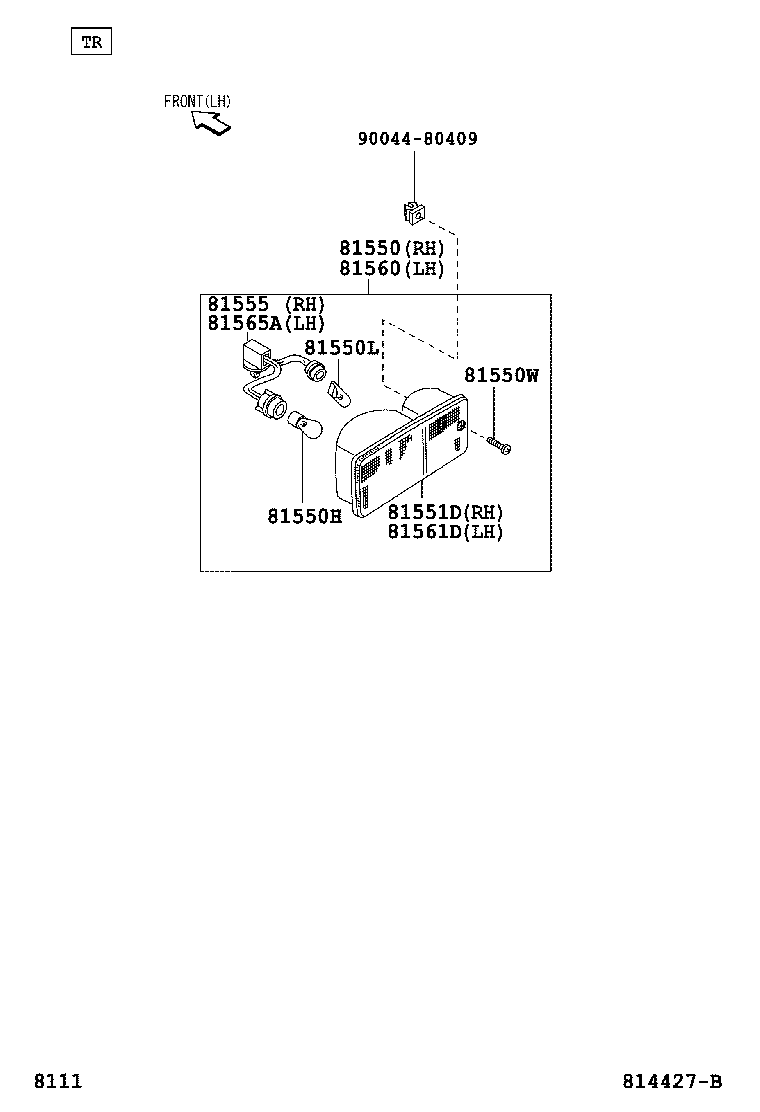  PIXIS TRUCK |  REAR COMBINATION LAMP