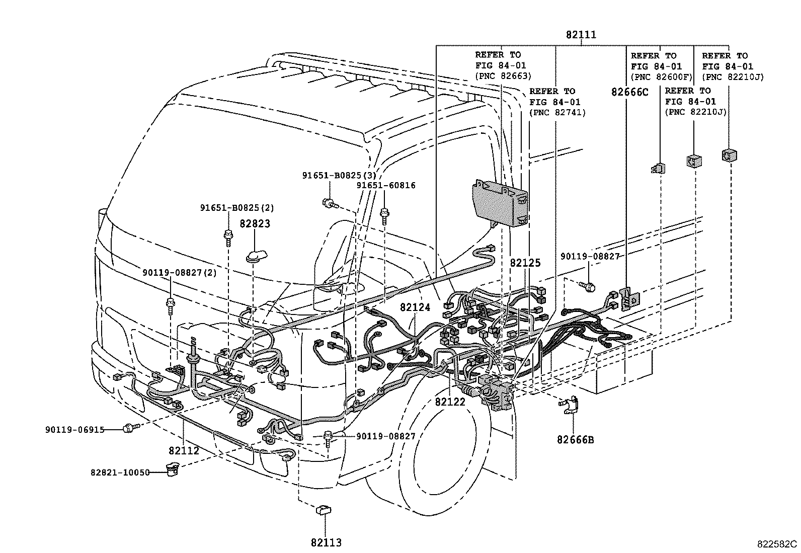  DYNA TOYOACE |  WIRING CLAMP