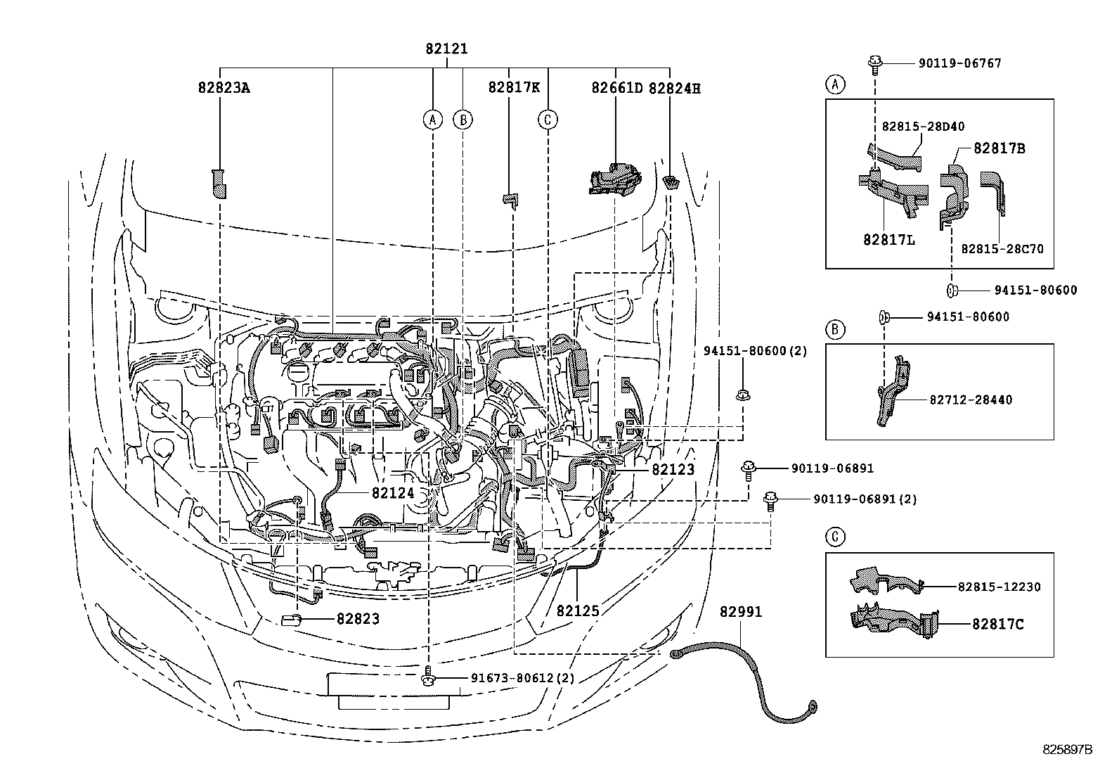  PREMIO ALLION |  WIRING CLAMP