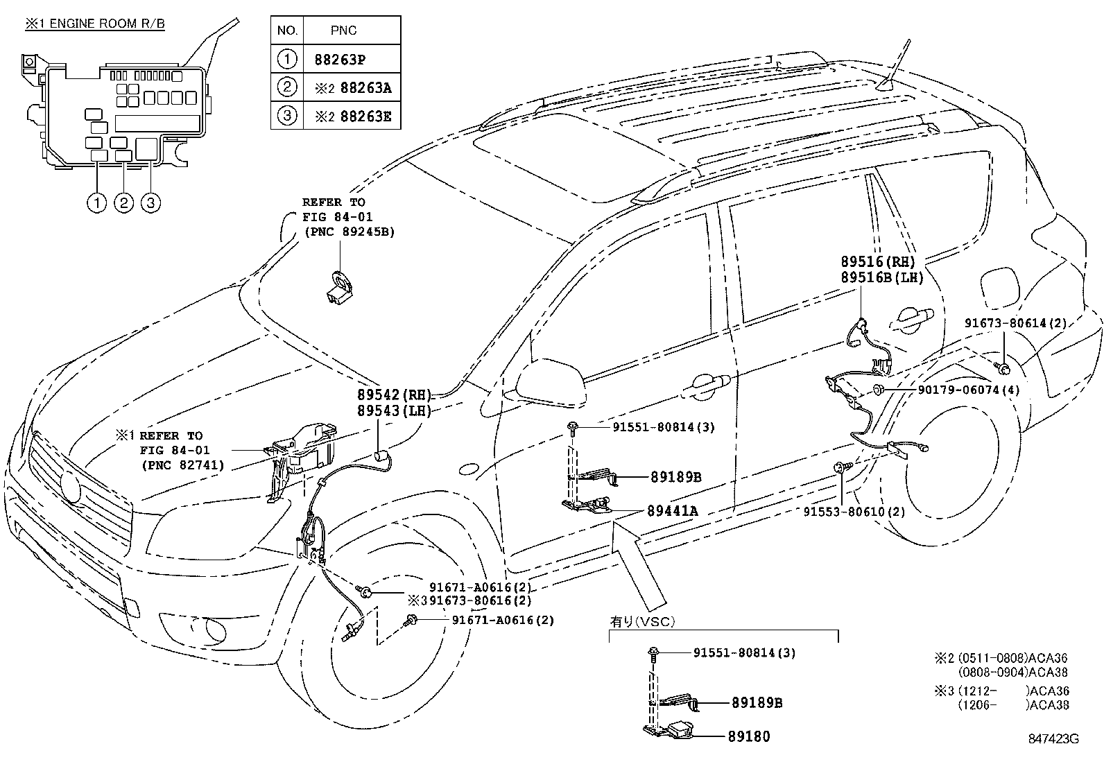  RAV4 VANGUARD |  ABS VSC