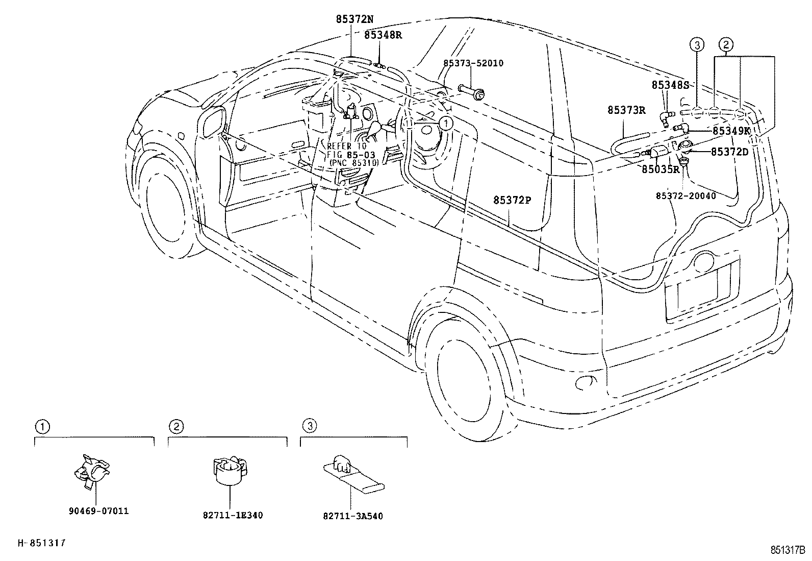  SIENTA |  REAR WASHER