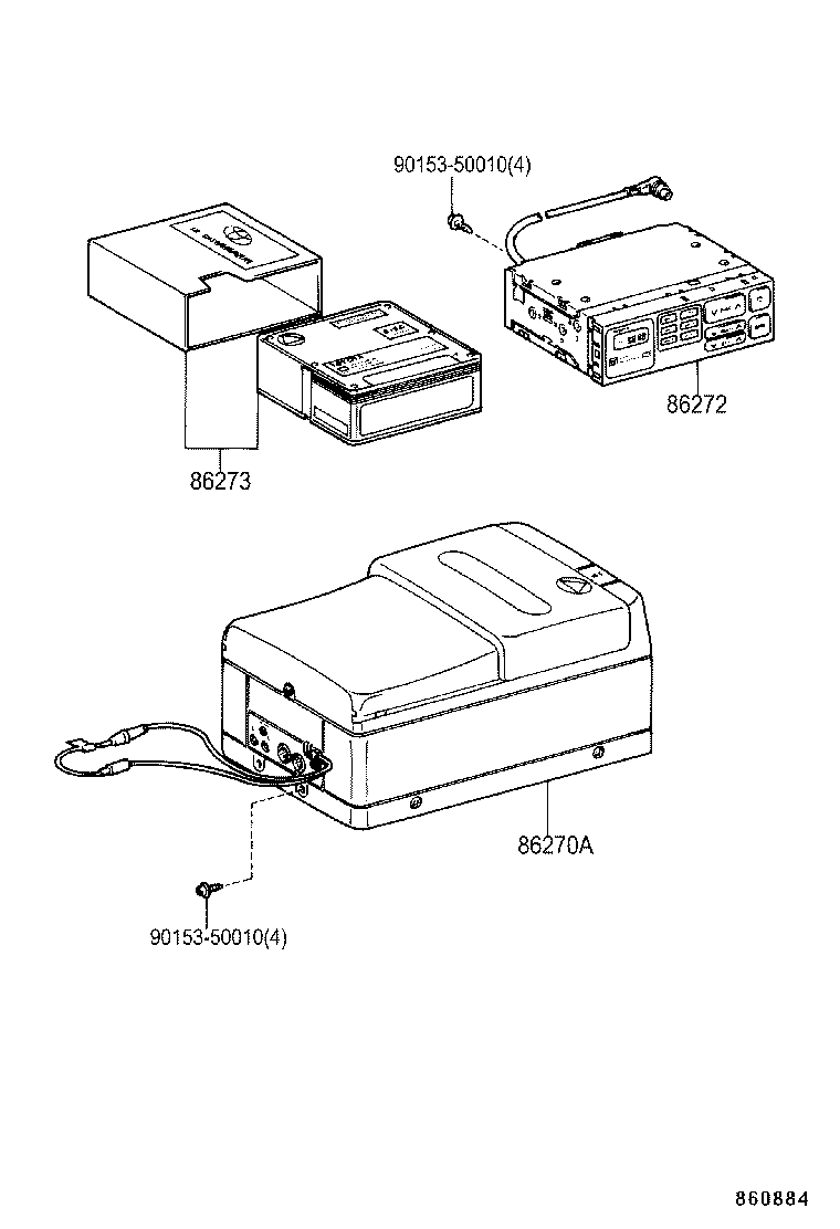  COASTER |  RADIO RECEIVER AMPLIFIER CONDENSER