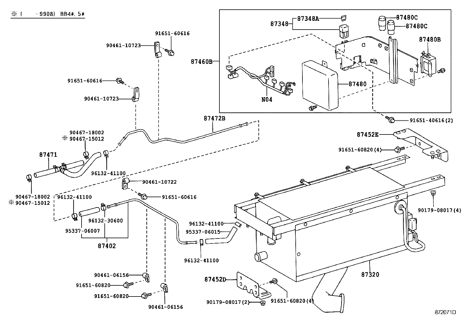 COASTER |  HEATING AIR CONDITIONING HEATER UNIT BLOWER