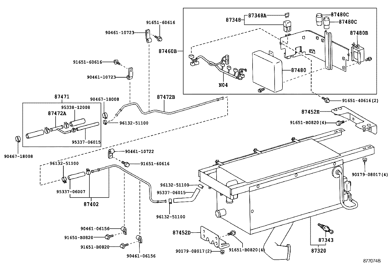  COASTER |  HEATING AIR CONDITIONING HEATER UNIT BLOWER