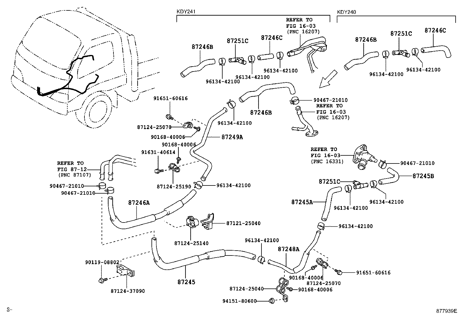  DYNA TOYOACE |  HEATING AIR CONDITIONING WATER PIPING