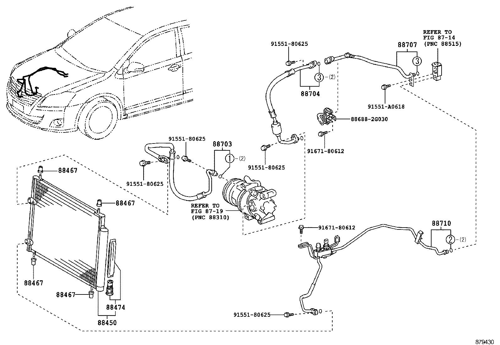  PREMIO ALLION |  HEATING AIR CONDITIONING COOLER PIPING