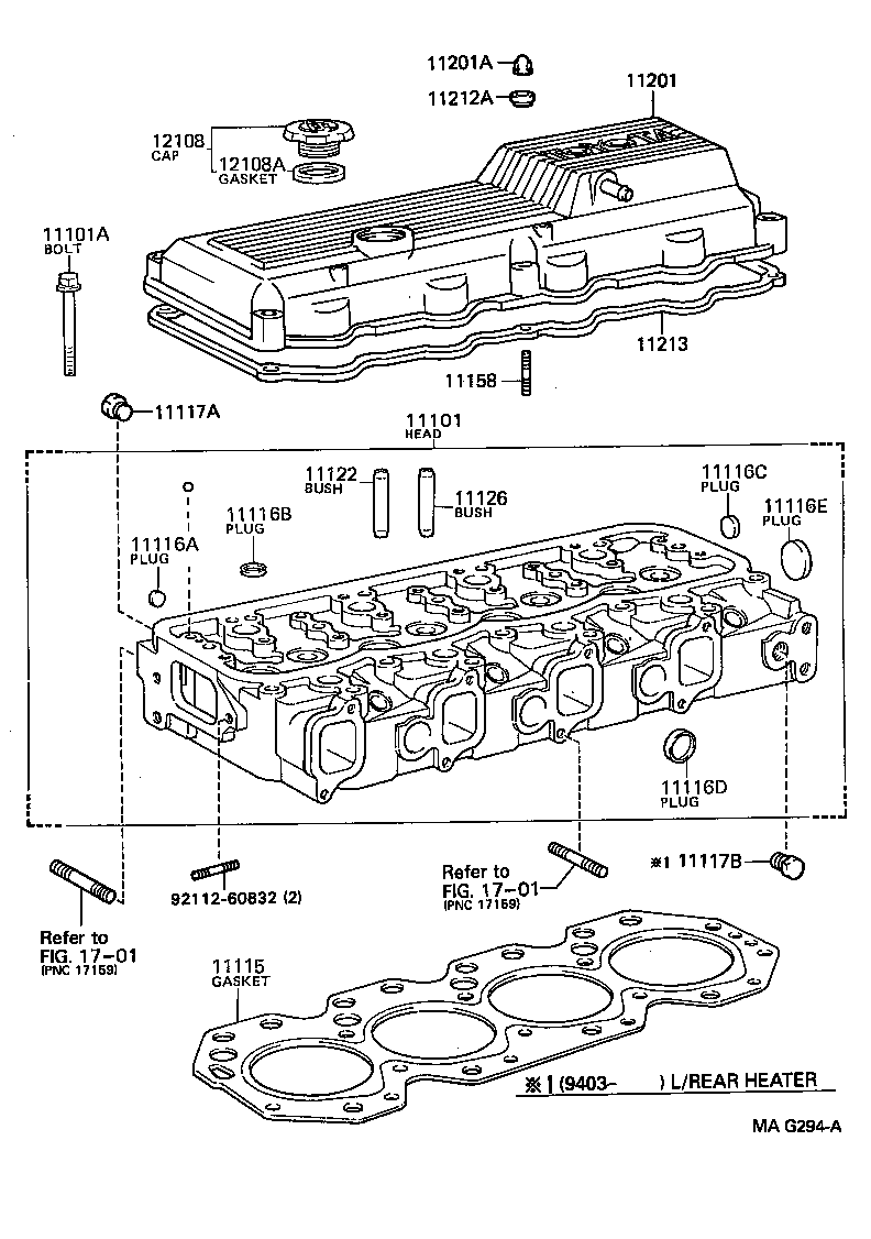  COASTER |  CYLINDER HEAD