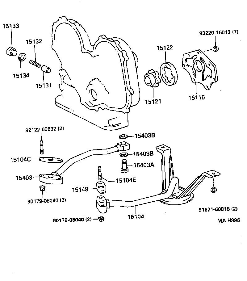  COASTER |  ENGINE OIL PUMP