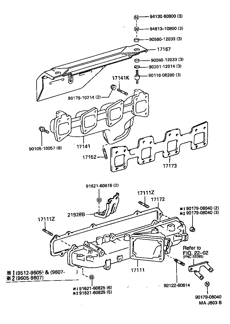  COASTER |  MANIFOLD