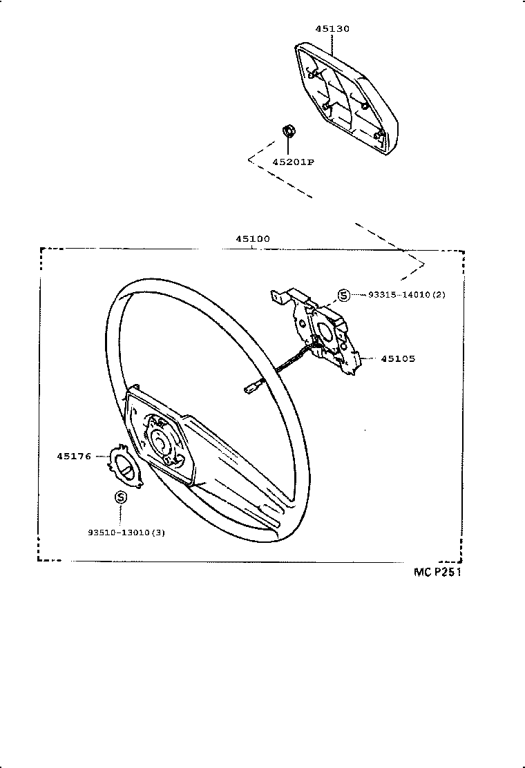  COASTER |  STEERING WHEEL