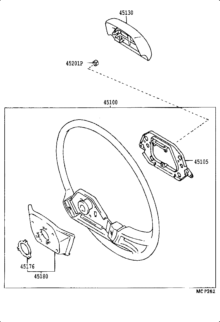  COASTER |  STEERING WHEEL