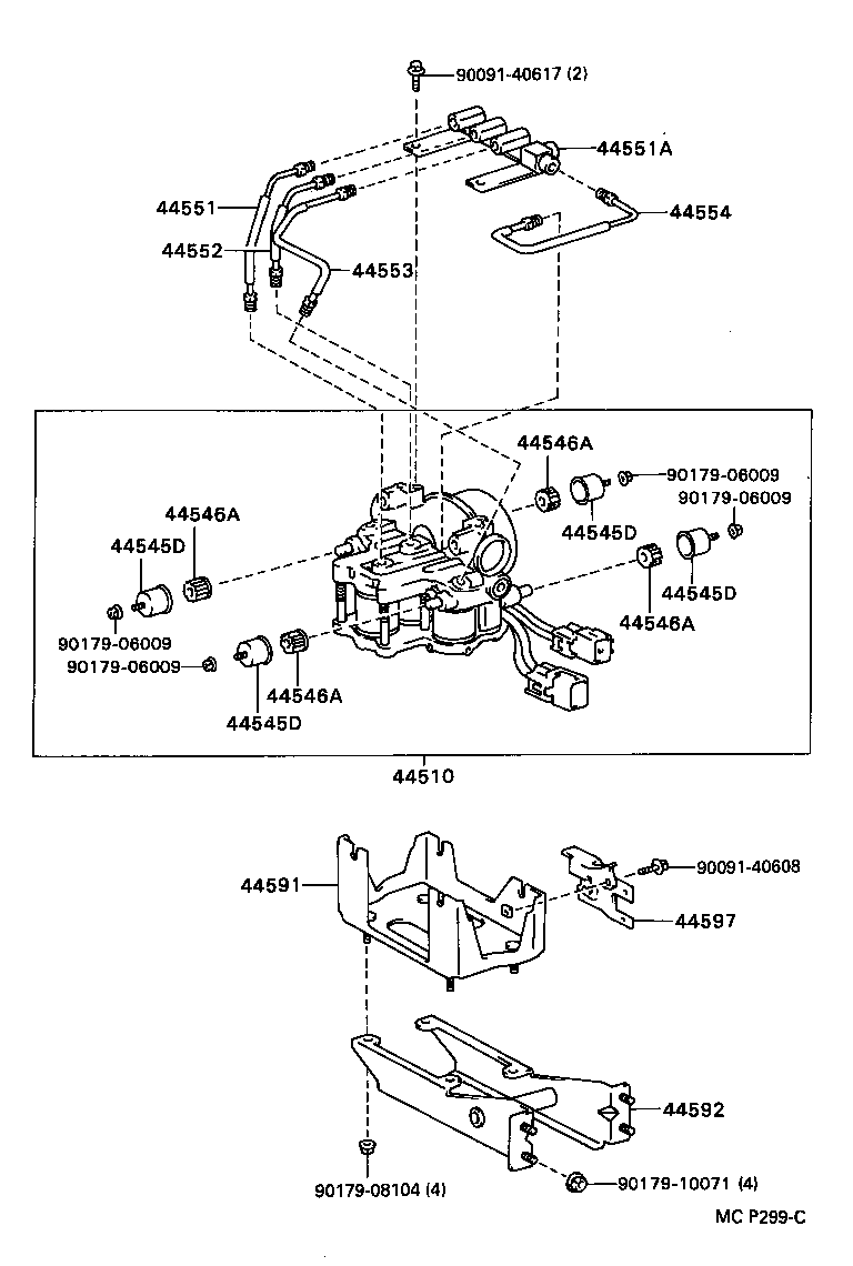  COASTER |  BRAKE TUBE CLAMP