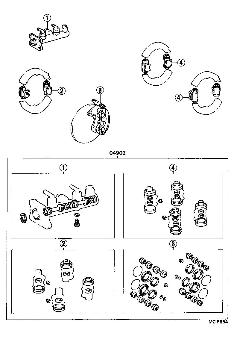  COASTER |  BRAKE MAINTENANCE KIT