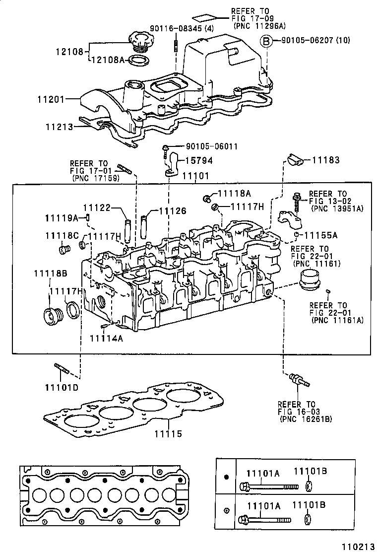  LITE TOWNACE NOAH V |  CYLINDER HEAD