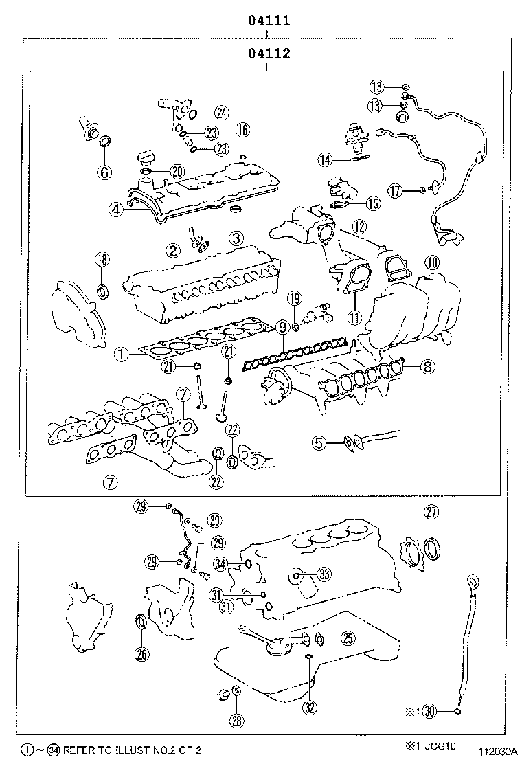  BREVIS |  ENGINE OVERHAUL GASKET KIT