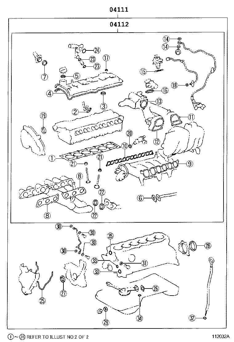 BREVIS |  ENGINE OVERHAUL GASKET KIT