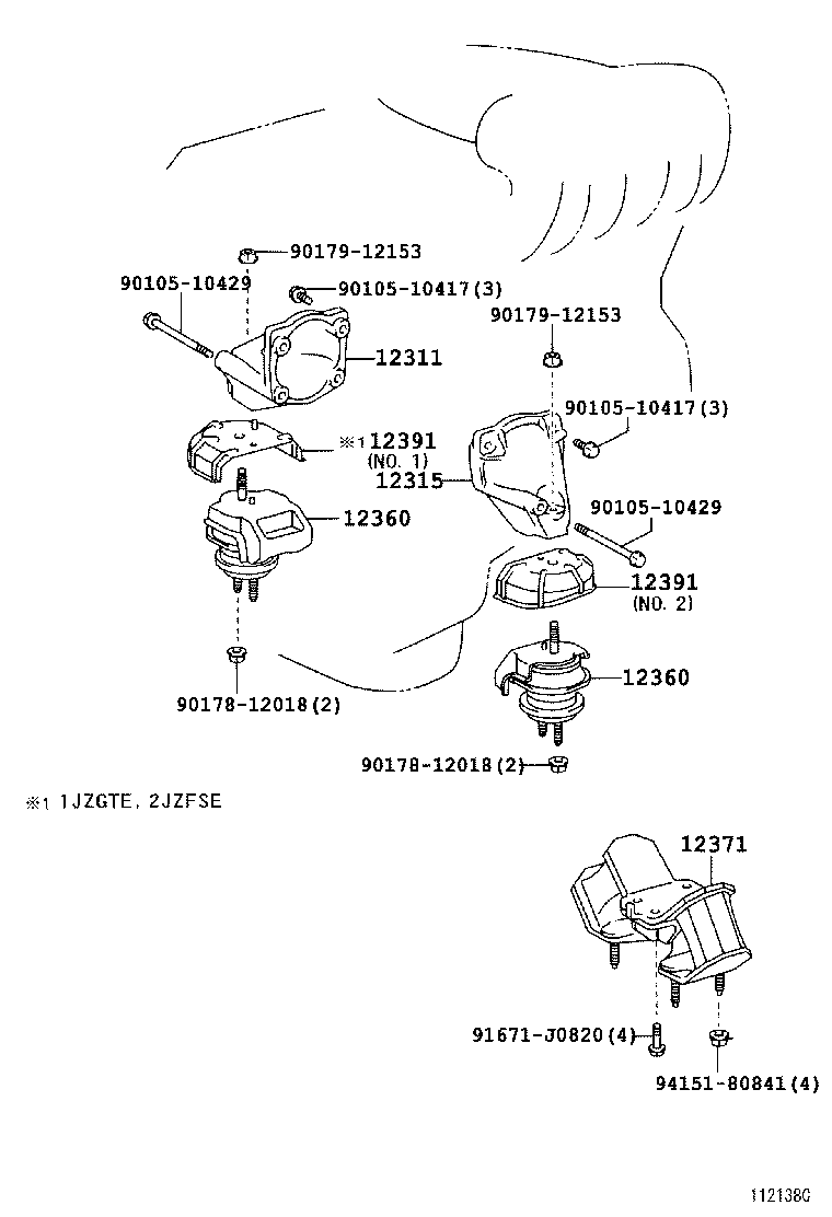  CROWN CROWN MAJESTA |  MOUNTING