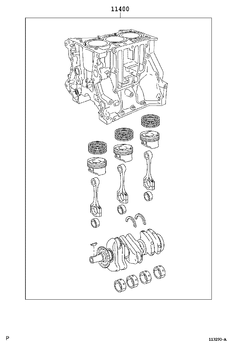  PASSO |  SHORT BLOCK ASSEMBLY