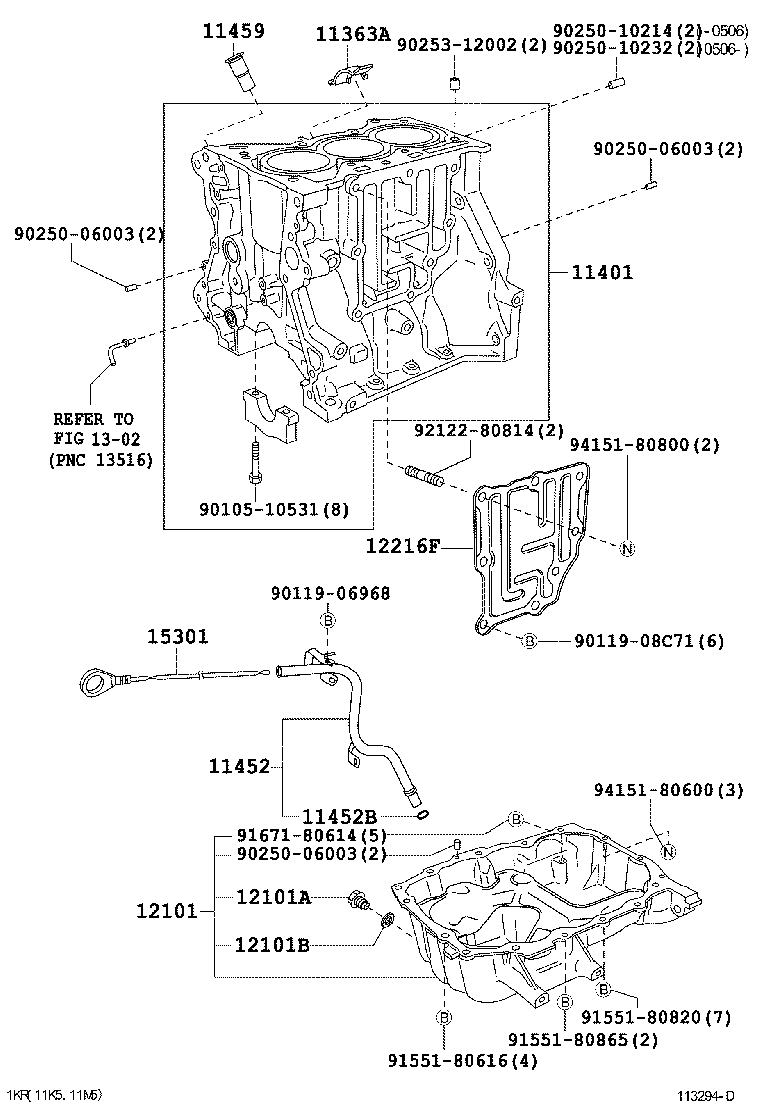  PASSO |  CYLINDER BLOCK