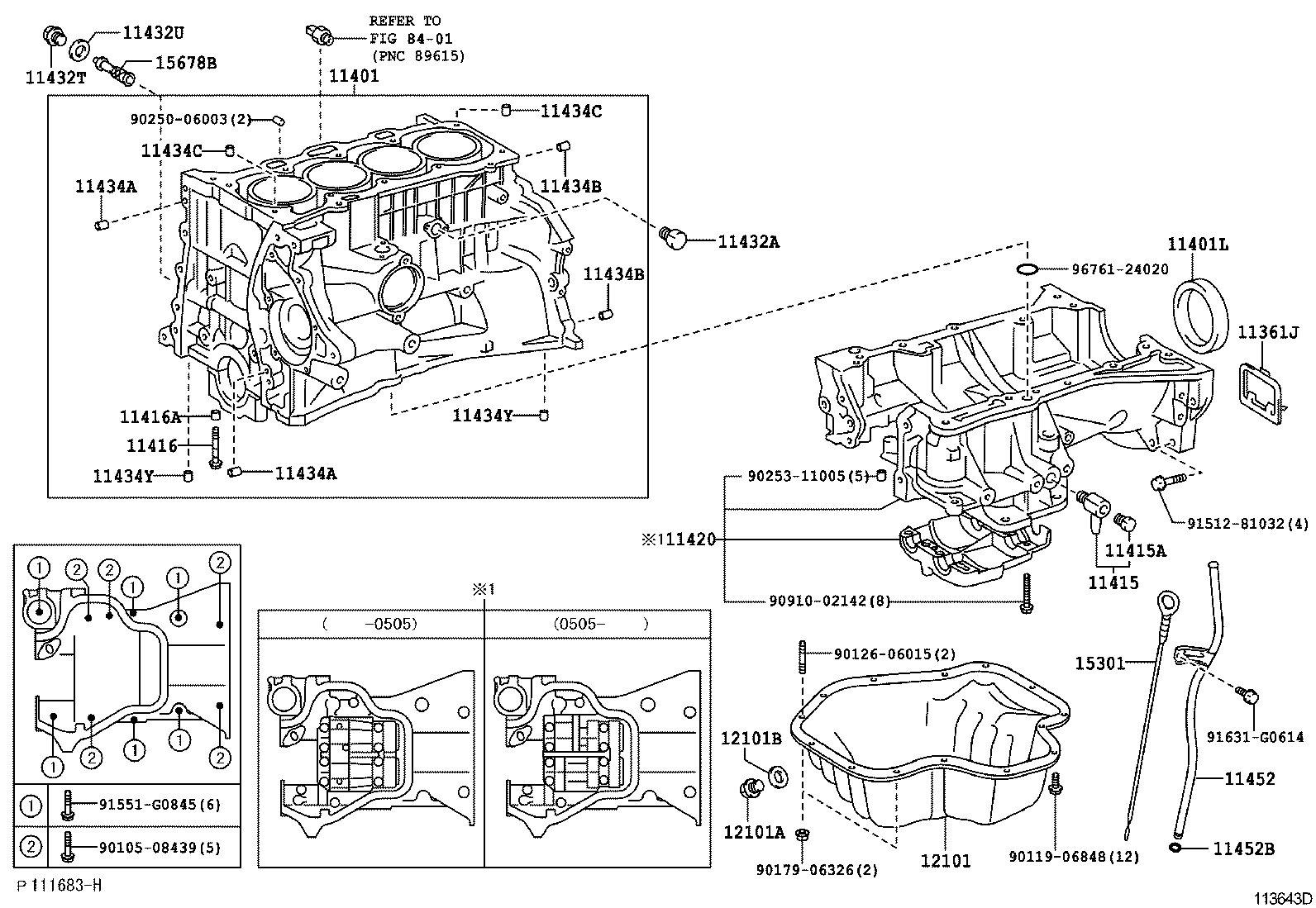  HARRIER |  CYLINDER BLOCK