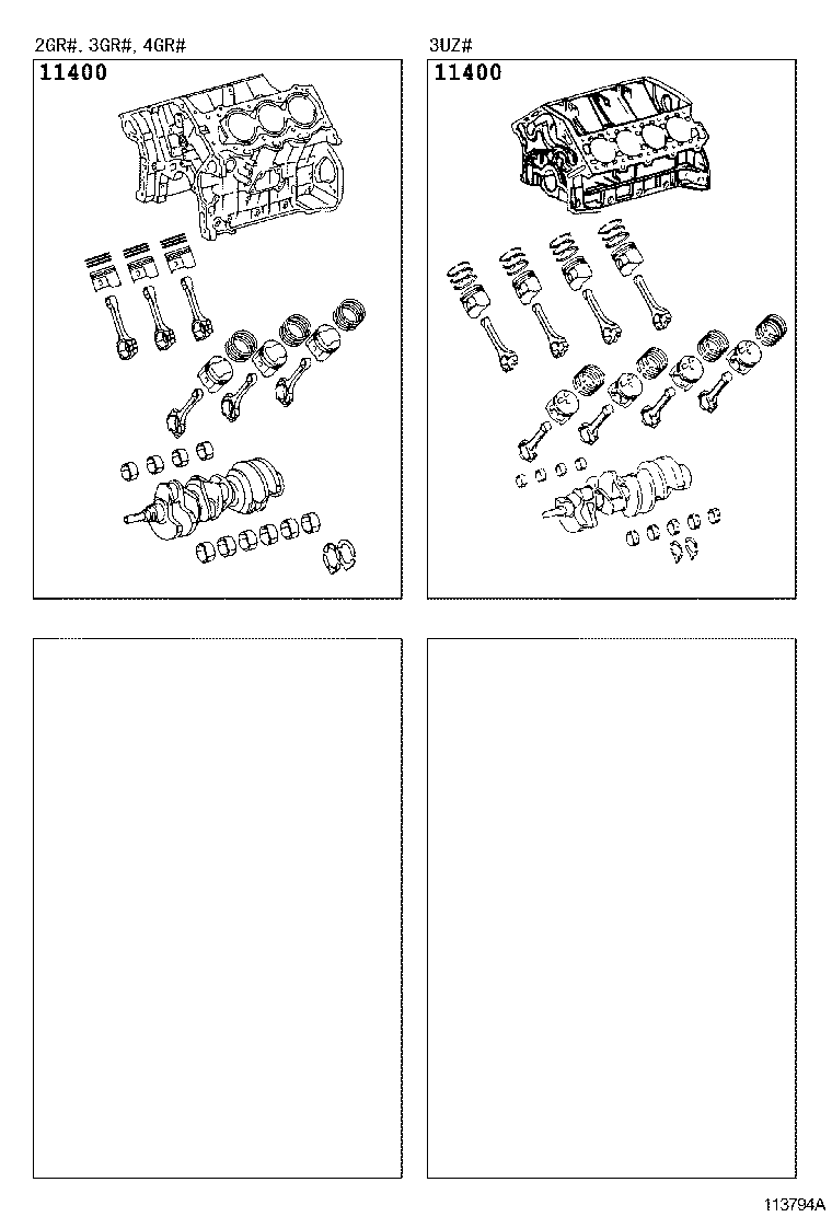  CROWN MAJESTA |  SHORT BLOCK ASSEMBLY