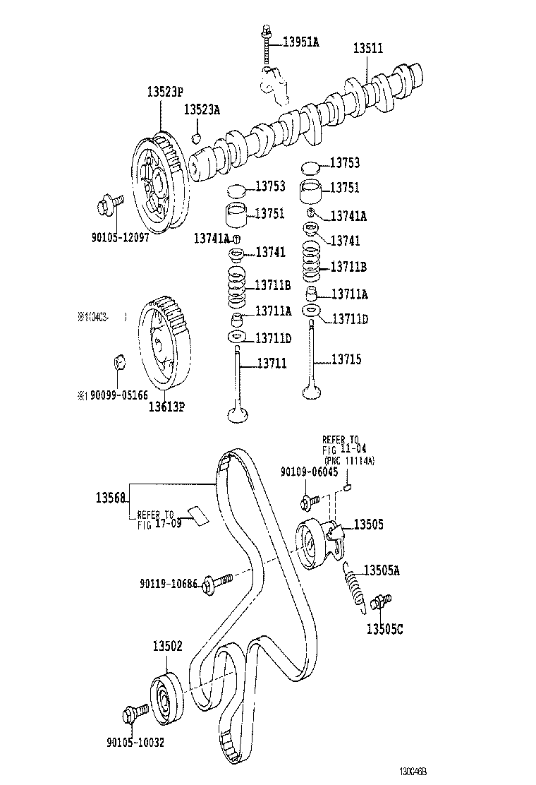  LITE TOWNACE NOAH V |  CAMSHAFT VALVE