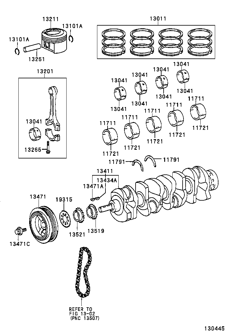  PREMIO ALLION |  CRANKSHAFT PISTON