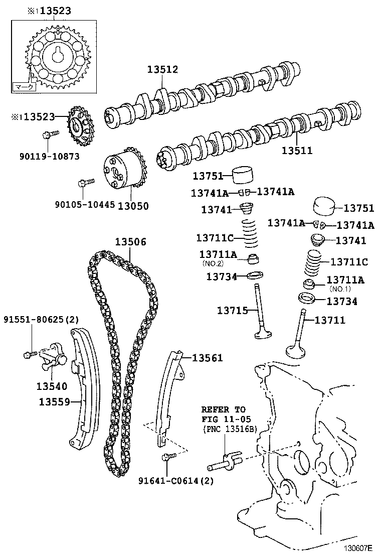  PRIUS |  CAMSHAFT VALVE